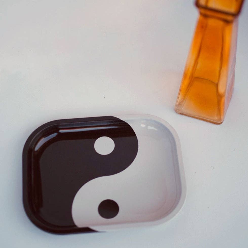 Real Fun, Wow! - Wholesale Decorative Tray - ‘Yin & Yang' Tin Tray1