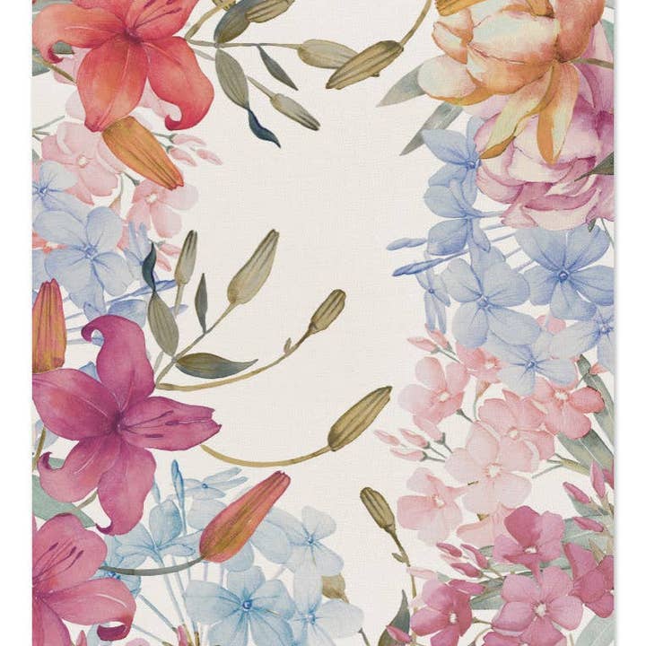 Premium Linnen Loper «Oleandro» 100% Made in Italy voor wholesale door The Napking