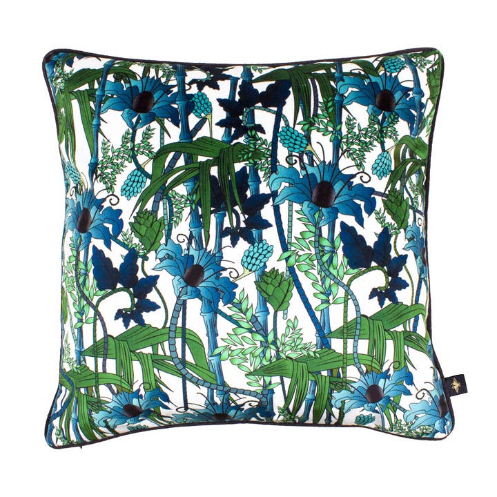 Eléctrico Lagoon Blanco: Cojín de terci para venta al por mayor de The Curious Department