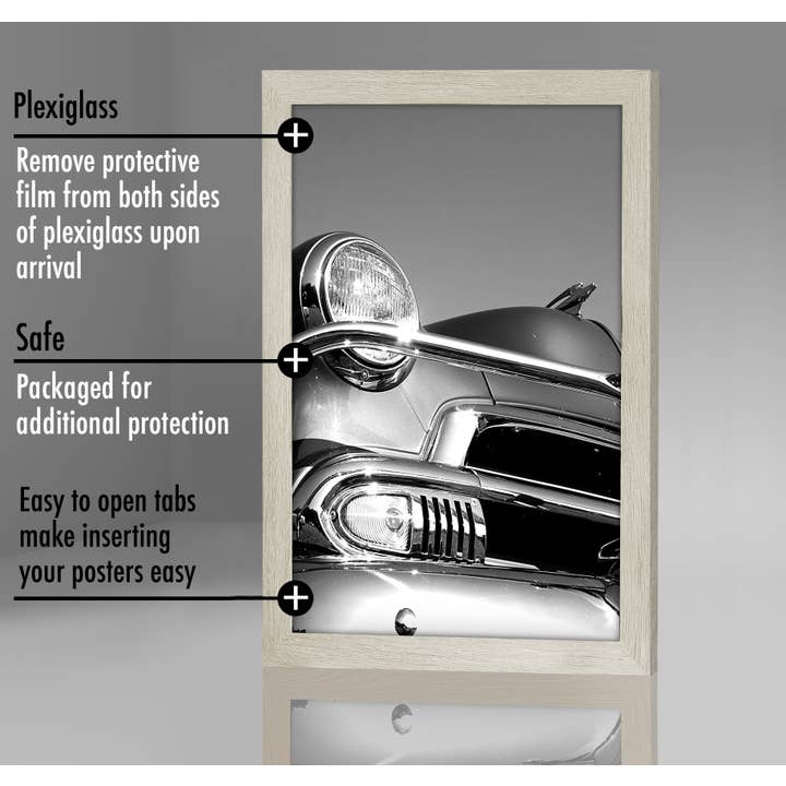 Americanflat - Wholesale Picture Frame - Americanflat Poster Frame with Wide Molding246