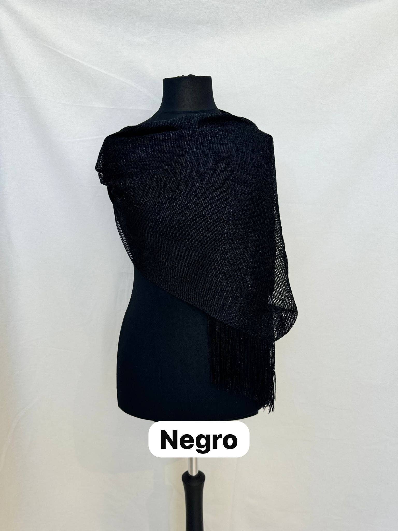 Invitadissimas - Wholesale Scarf - Women's - FRINGE SHAWL 50*200cm2