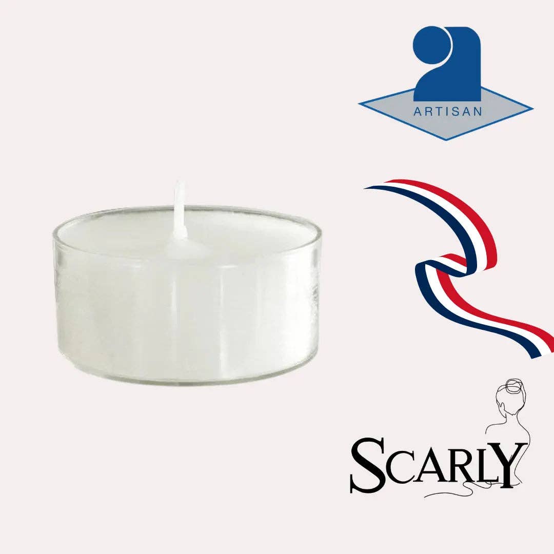 Scarly Shop - Wholesale Jar/Filled Candle - Set of 5 tealight candles0