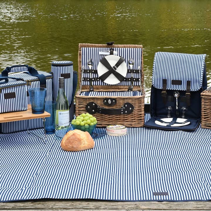 Three Rivers 2 Person Basket with Contents (Spork) for wholesale by Navigate Ltd