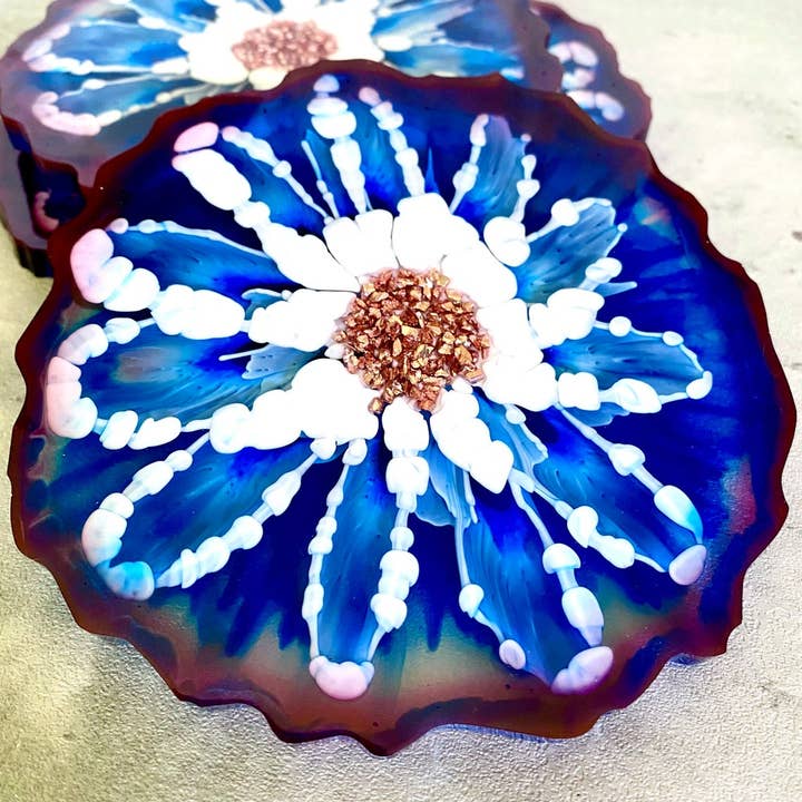 Moonbloom Coasters for wholesale by Tiften Studio