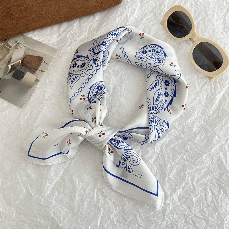 VividLux – wholesale Scarf – Women's – Neck Tie Square Scarf _AL-9311485