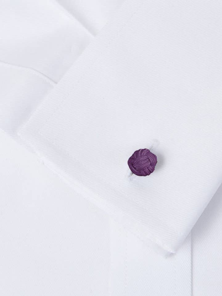 Josvil - Wholesale Shoelaces - Unisex - ELASTIC CUFFLINKS EGGPLANT BALLS