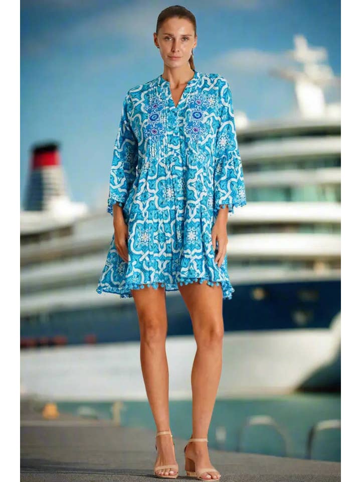 La Moda Clothing - Wholesale Dress - Women's - Mini Shirt Dress4