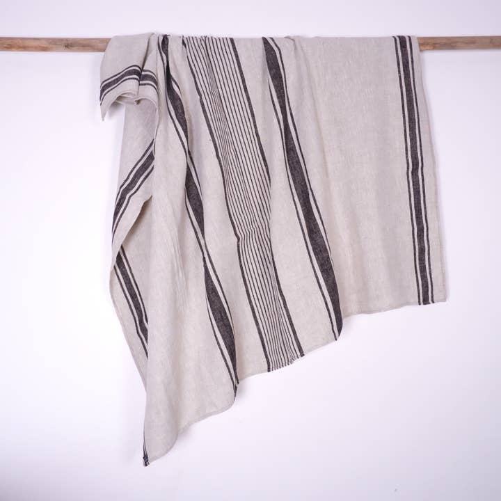 NorraVilla - Wholesale Tea Towel - Huckaback Linen Towel - Village Green1