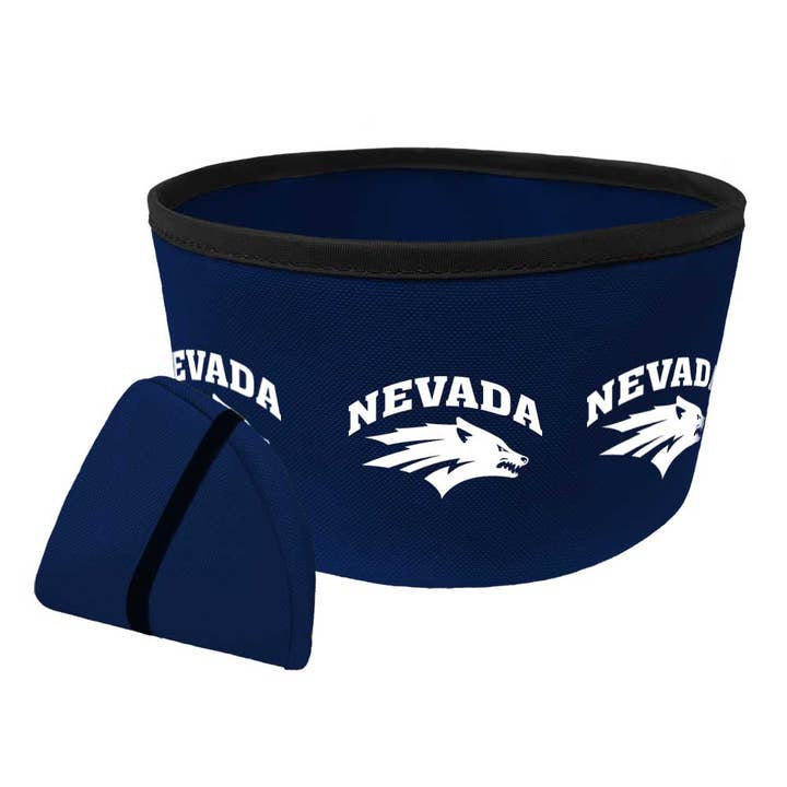 University of Nevada - Collapsible Dog Bowl for wholesale by All Star Dogs