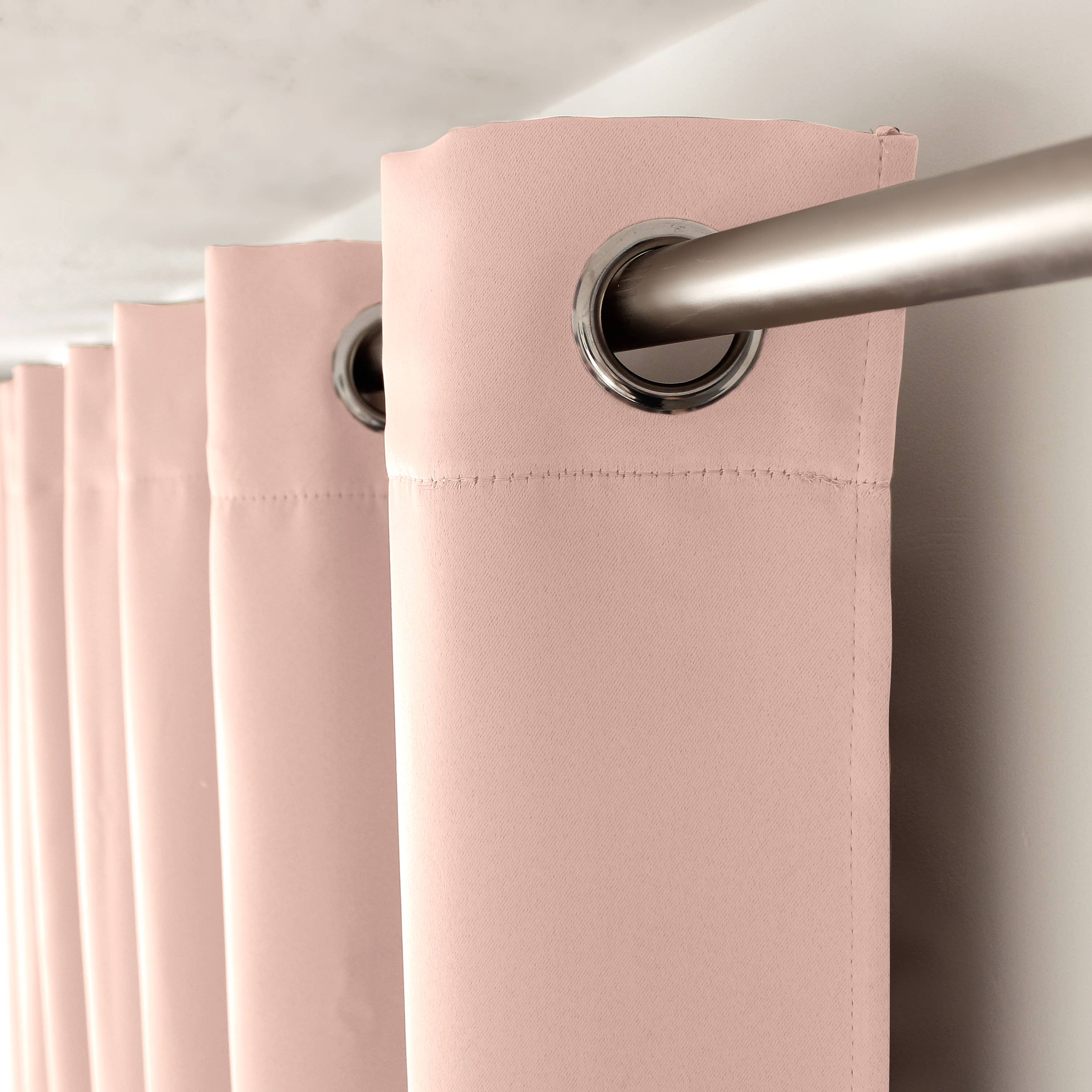 DECOSTARS - CmaDECO - Wholesale Curtain - Blackout Curtain with Grommets, 140x240cm, Liquorice Collection12