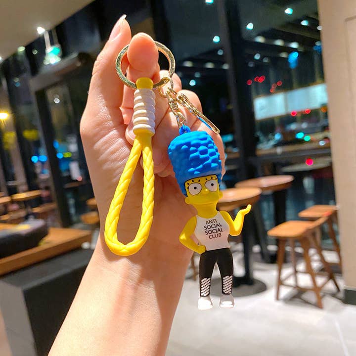 KiddieKickz - Wholesale Keychain - Kids - Cartoon Cute PVC Soft Keychains Silicone Creative Keychain3