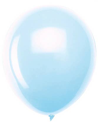 10 pastelfarvede blå balloner 30 cm for engroshandel hos Graine Créative