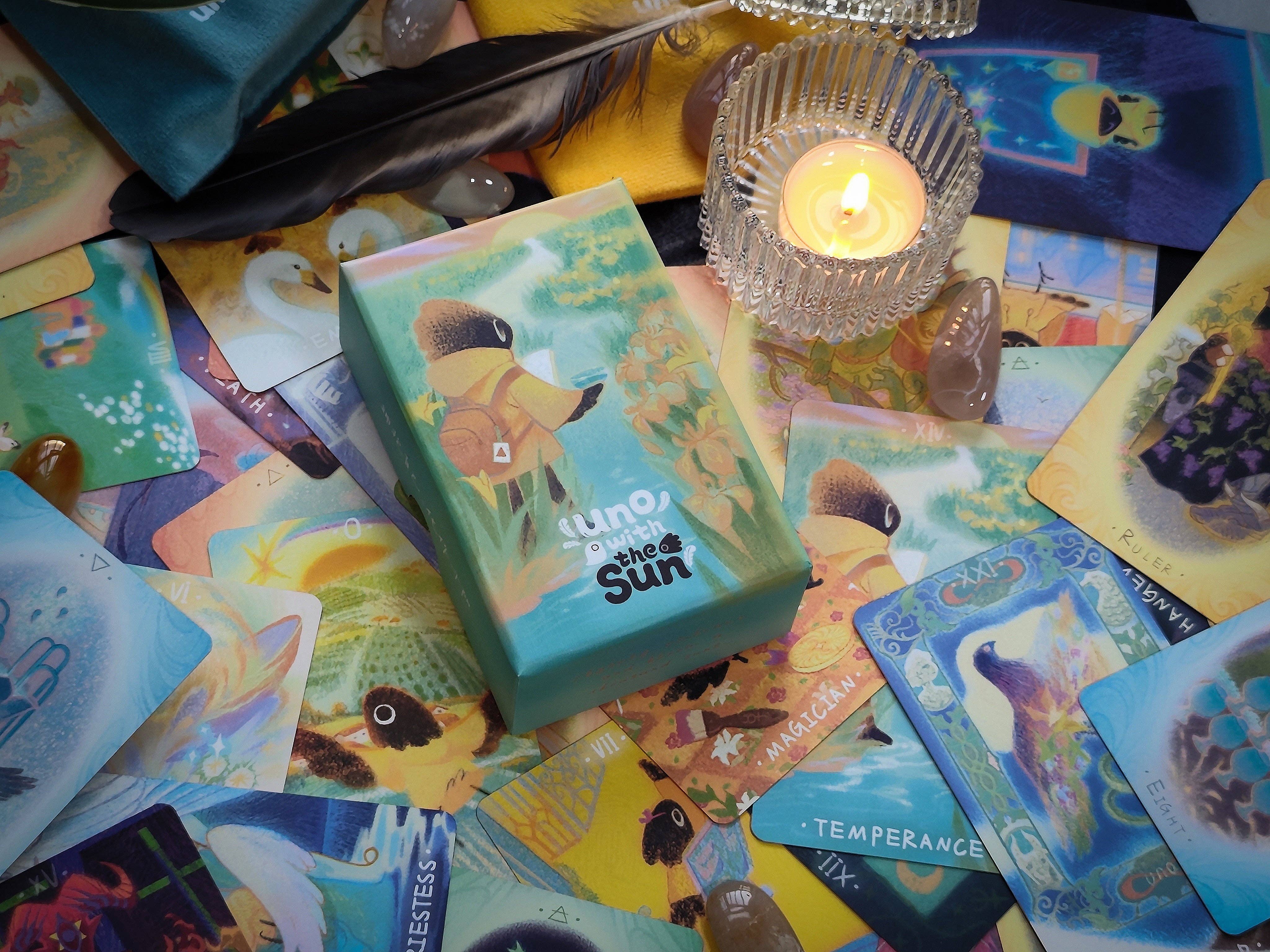 Vermilion Collection - Wholesale Tarot Cards - Uno with the Sun Tarot10