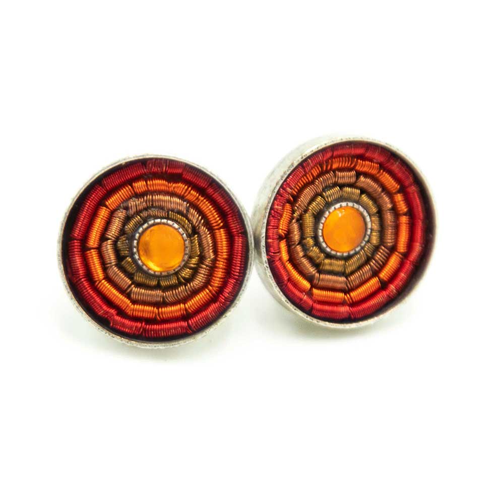 Sergio Engel jewellery – Brincos de pino por atacado – Brincos coloridos antigos Índia 049