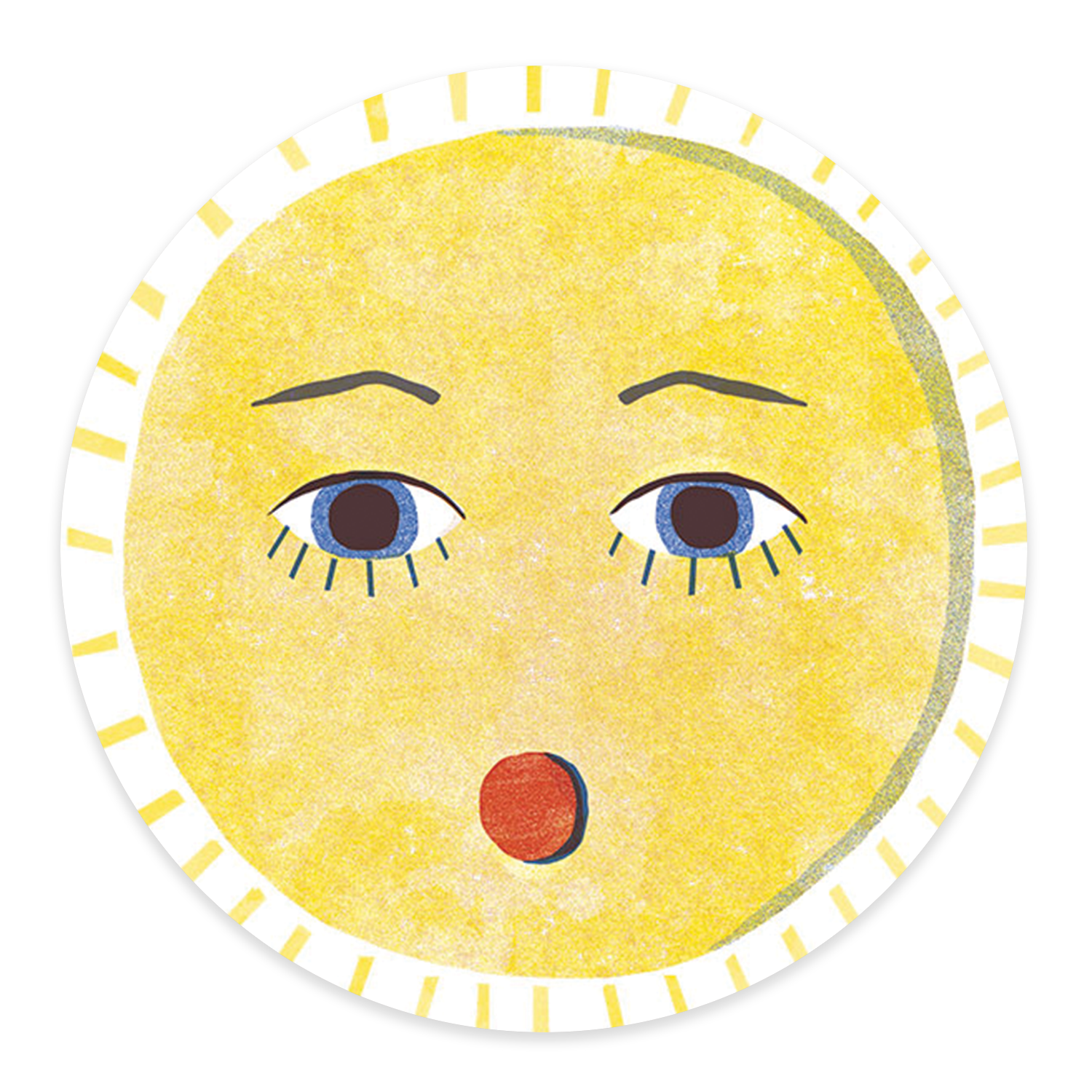 Isatopia - Wholesale Sticker - Sun | Soleil - individual sticker0