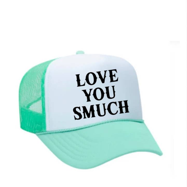 Inappropriate Trucker Hats - Wholesale Trucker Hat - Women's - Love You Smuch Trucker Hat26