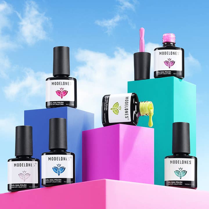 Modelones - Wholesale Nail polish set - Jelly Beans - 6 Shades Gel Nail Polish Set 7ml5