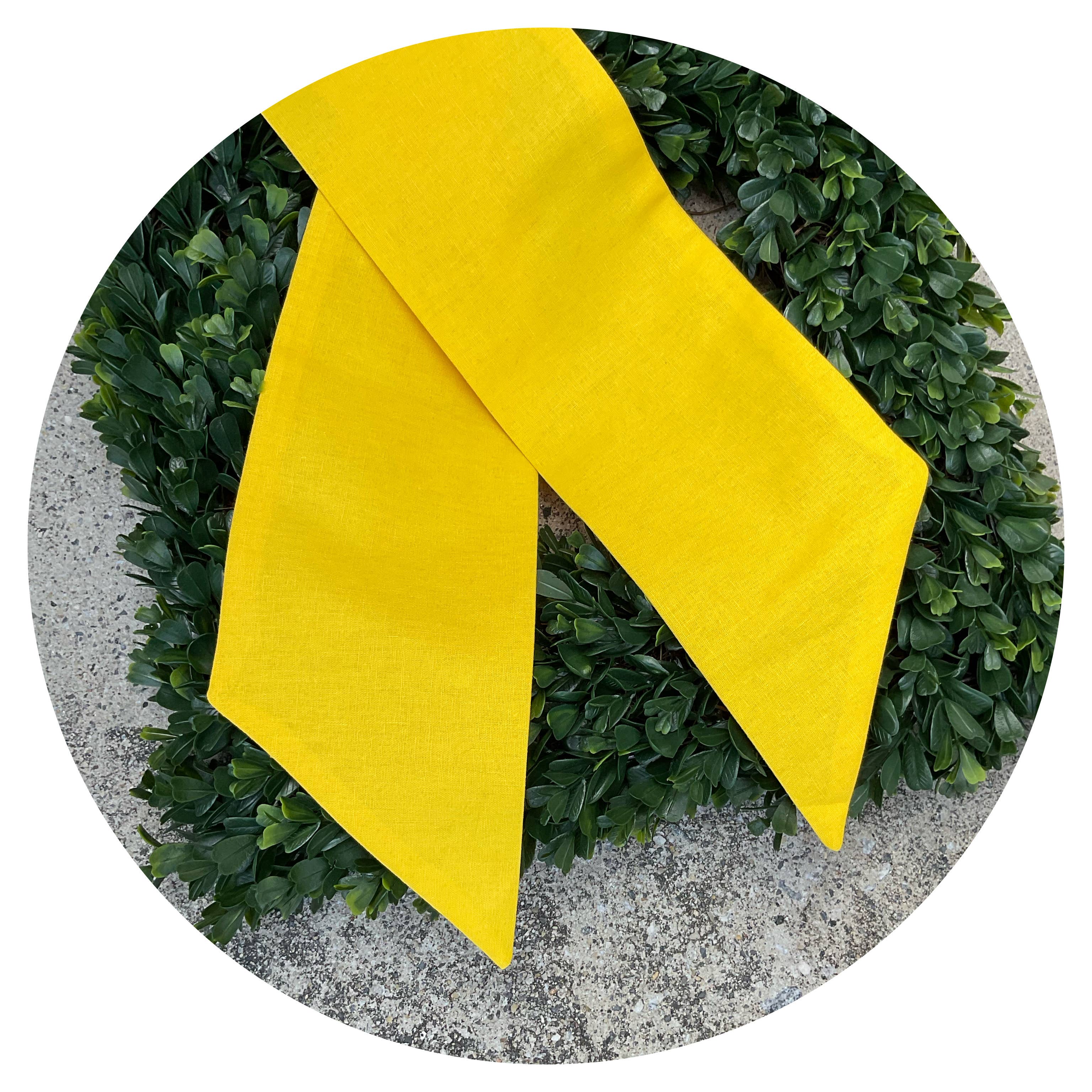 THE ROYALTY COLLECTION - Wholesale Wreath - Linen Blend Sashes28