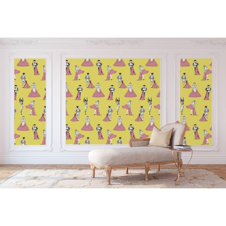 Tapete der Toreros-Kollektion für den Großhandel von Tessa Fernández-Durán Thiebaut