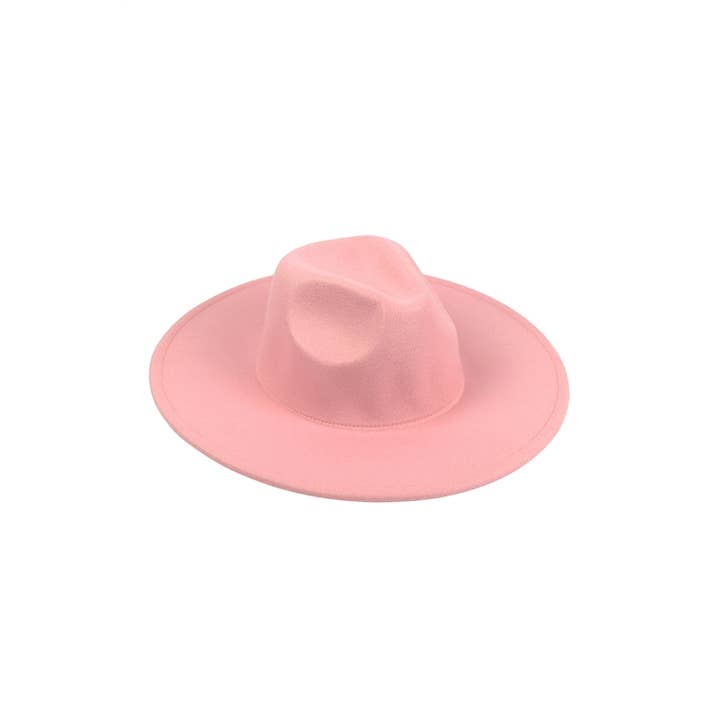 MYS Wholesale Inc - Wholesale Fedora - Women's - Trendy Felt Fedora Fashion Brim Hat9