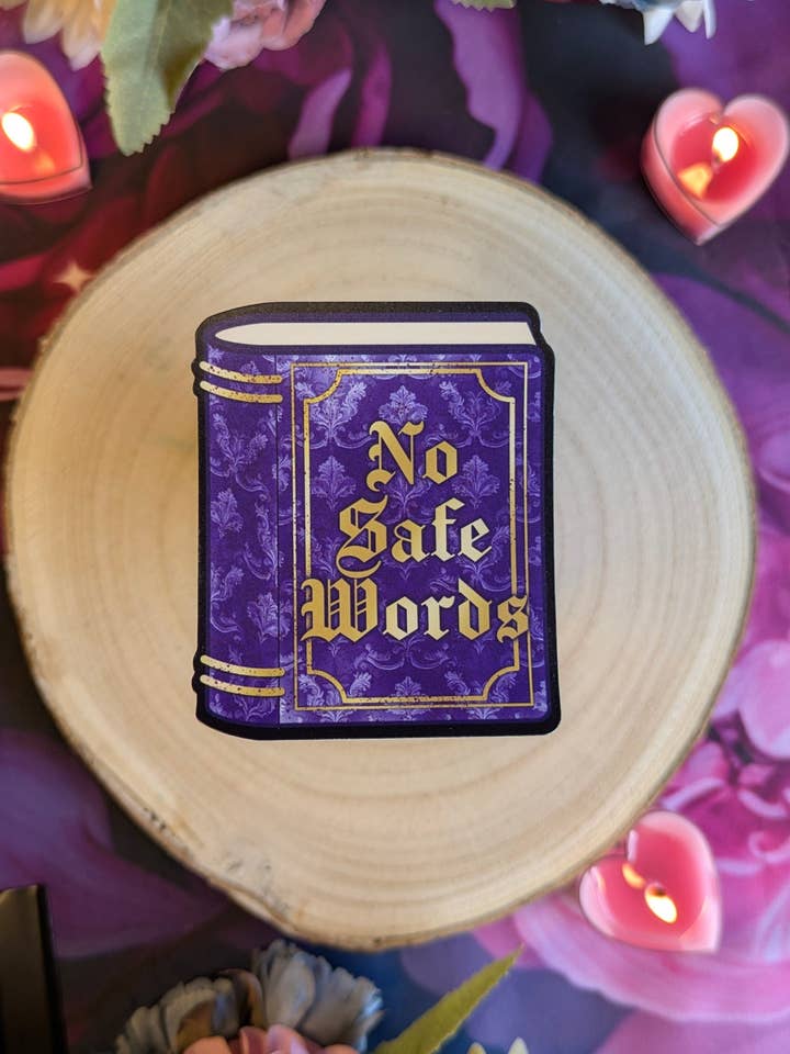 No Safe Words - Die Cut Sticker for wholesale by Krorroskos Designs