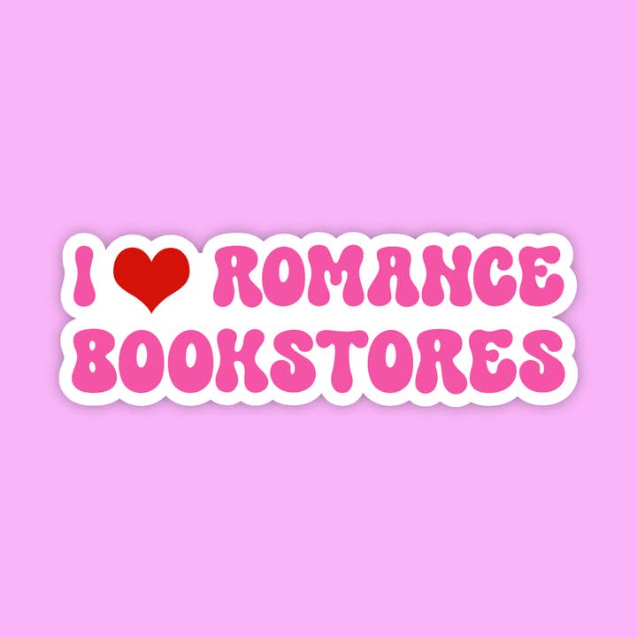 I love romance bookstores, Bookstore merch, Reader gift for wholesale by Radical Buttons