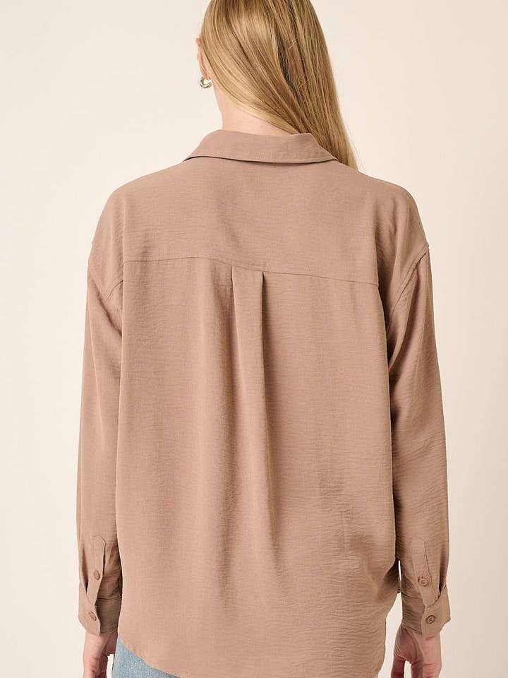 mittoshop - Wholesale Button Down Shirt - Women's - AIRFLOW BUTTON DOWN LONG SLEEVE SHIRT12