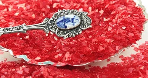 Meyer Imports - Vendita all'ingrosso Attrezzature per lavoretti e fai da te - Glitter in vetro tedesco Big Bold Red Super Shard | Barattoli da 1 oz7