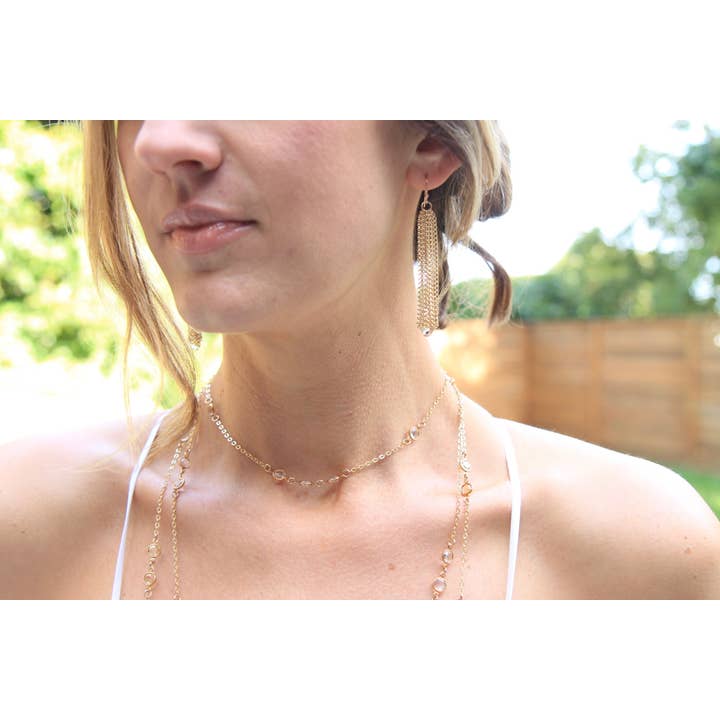 Jennifer Tuton Jewelry - Vendita all'ingrosso Orecchini con nappe - Orecchini con nappine