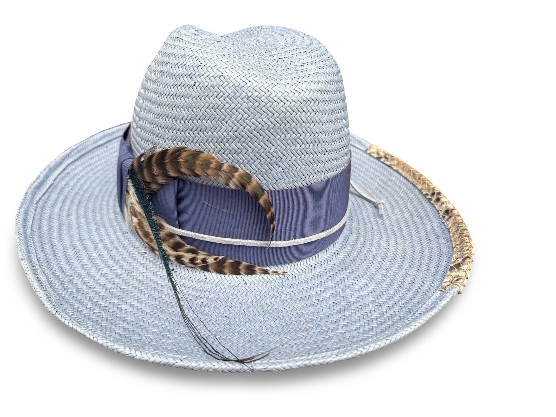 Cha Cha's House of Ill Repute – wholesale Fedora – Women’s – May -  Boho Shantung Straw Fedora3