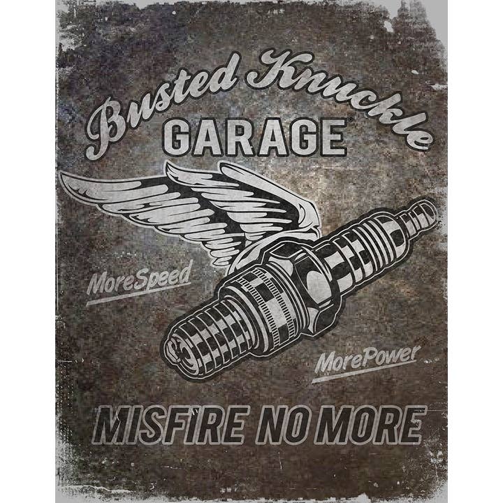 BK - Spark Plug Tin Sign for wholesale by Desperate Enterprises