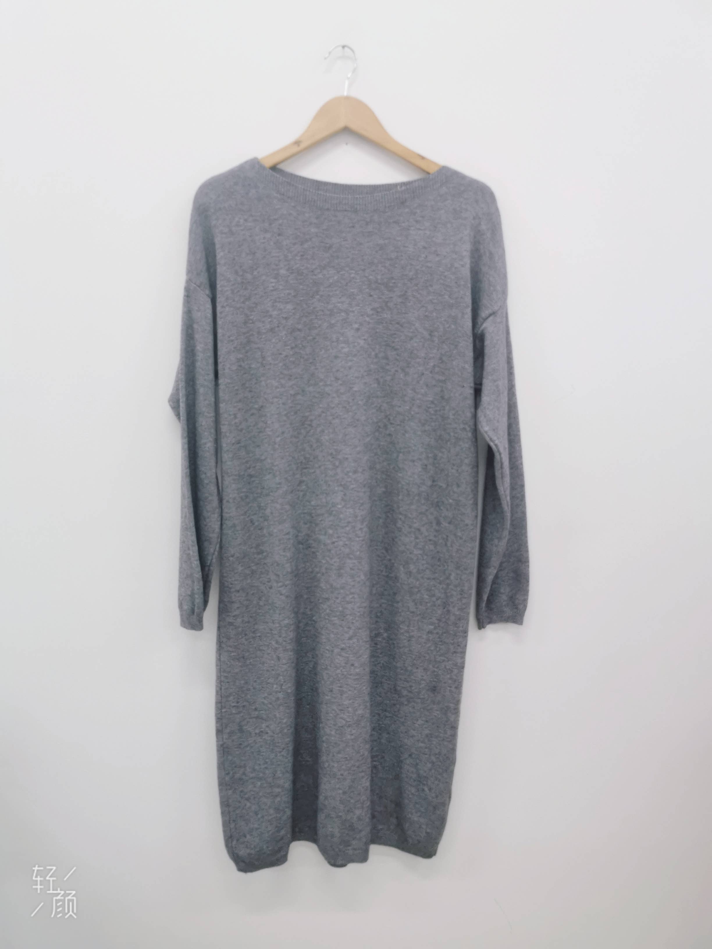 ORNELLA PARIS - Wholesale Dress - Women's - LEL-R22271 plain long sweater dress19