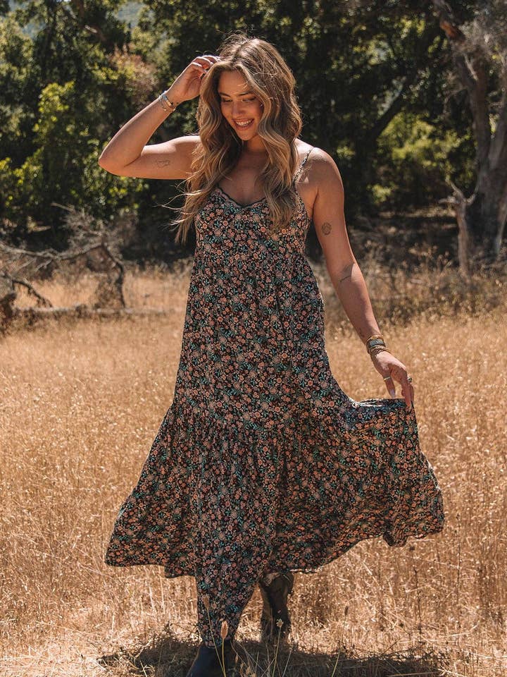 Floral Maxi Dress for wholesale by a.ell design