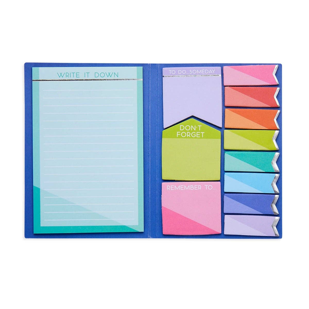 OOLY - Wholesale Sticky Notes - Side notes: Sticky Tab note Set - Color Write1
