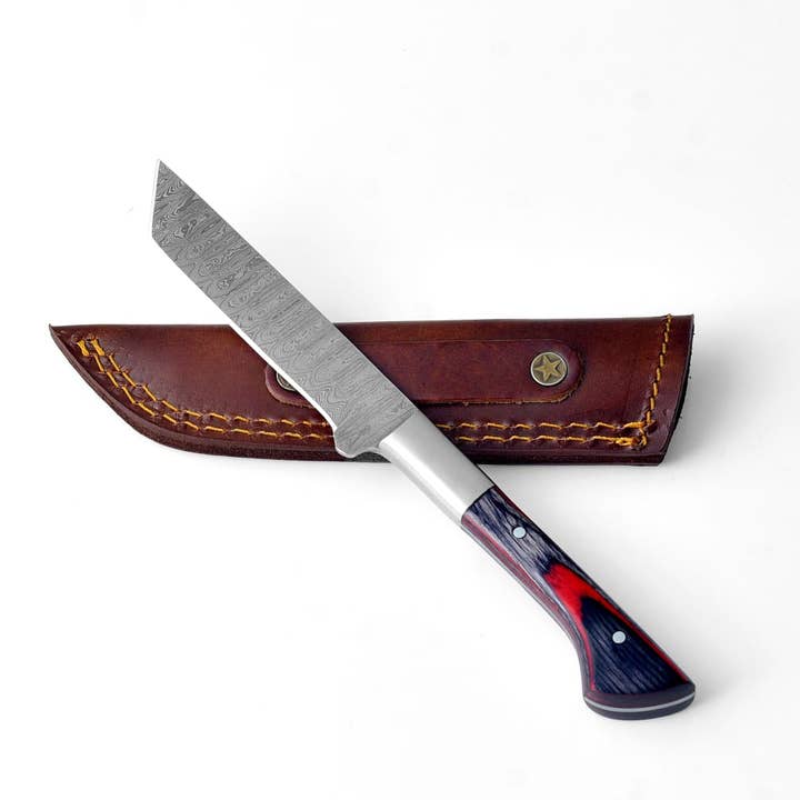 Ethereal Tanto Slim Design Blade /TANTO POINT/ EDC/ Diamond Wood TK-088 for wholesale by Titan International