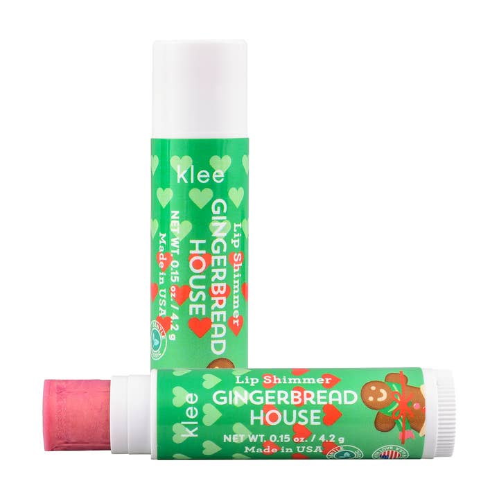 Klee Naturals - Wholesale Kids Makeup - Kids - Tinsel Dream - Holiday Blush and Lip Shimmer Set