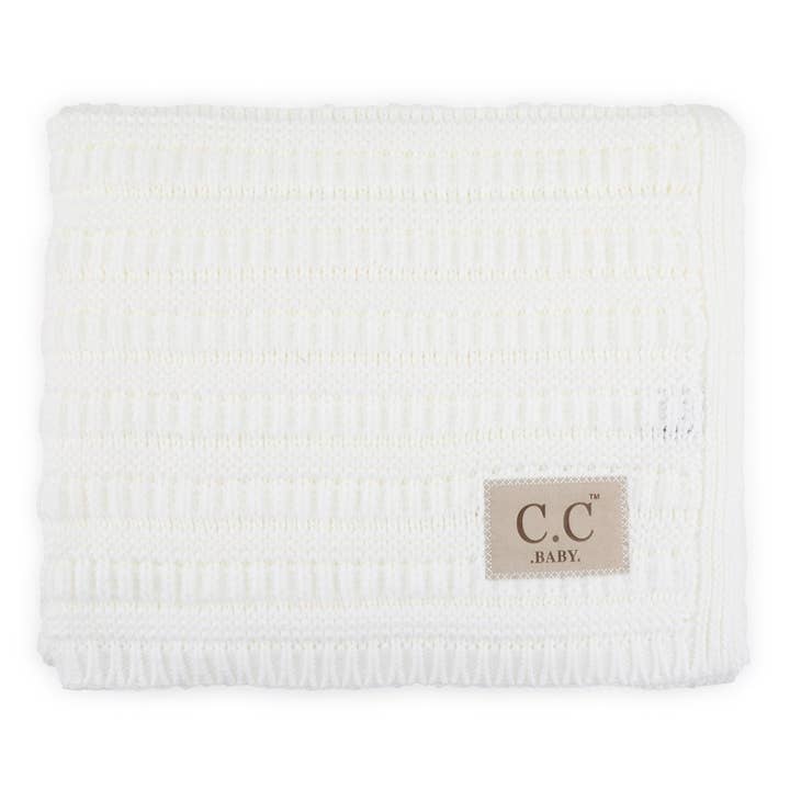 Truly Contagious - Wholesale Bedding Blanket - Kids & Baby - C.C Popular Cable Knit Baby Blanket BBL-231