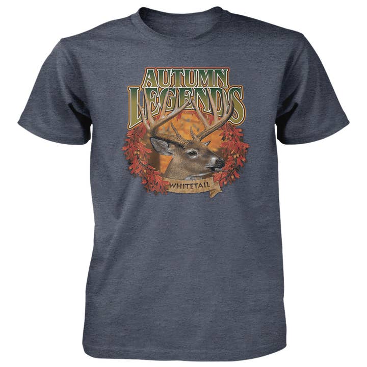 Autumn Legends Whitetail - 4,5 oz bomulls-T-shirt för wholesale av Old Country Outfitters