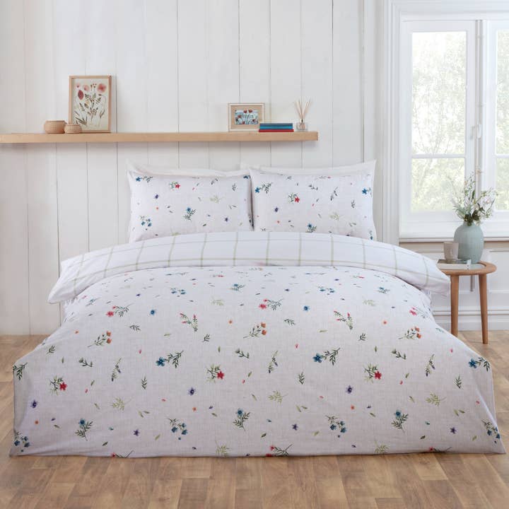 Wiesenblumen Gebürstete Baumwolle Wende-Bettwäsche-Set für den Großhandel von Rapport Home Furnishings Limited