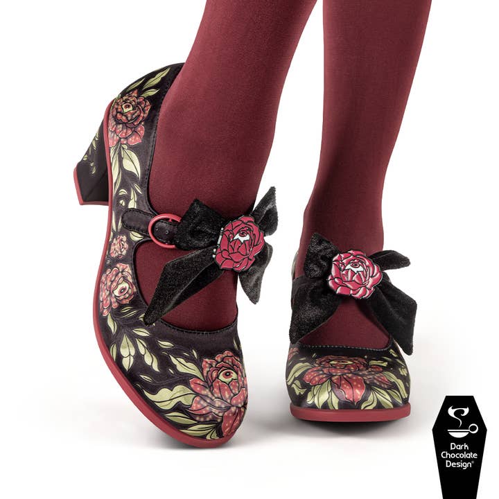 Popping Candy - Wholesale Low heels – Women′s - Hot Chocolate Design Rose of Life MidHeel1