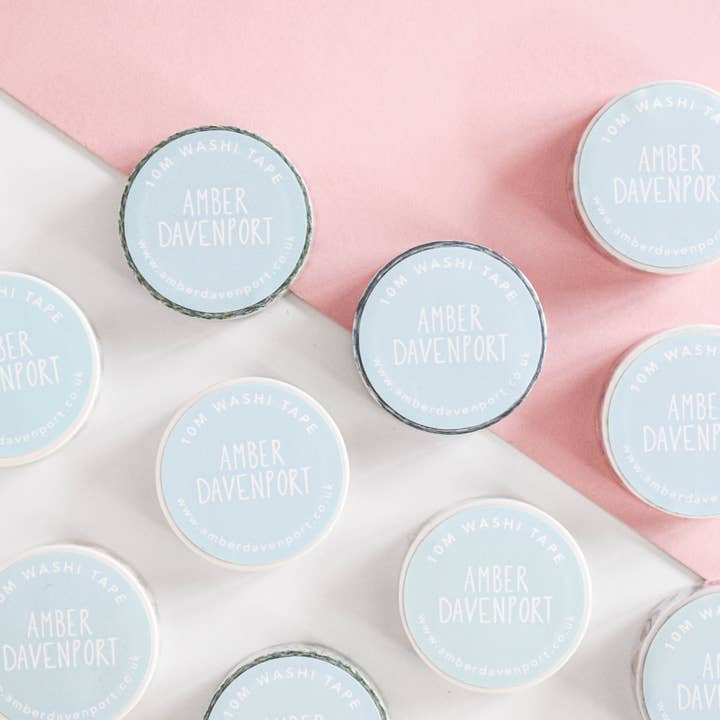 Amber Davenport Art - Wholesale Washi Tape - Sea Life Washi Tape