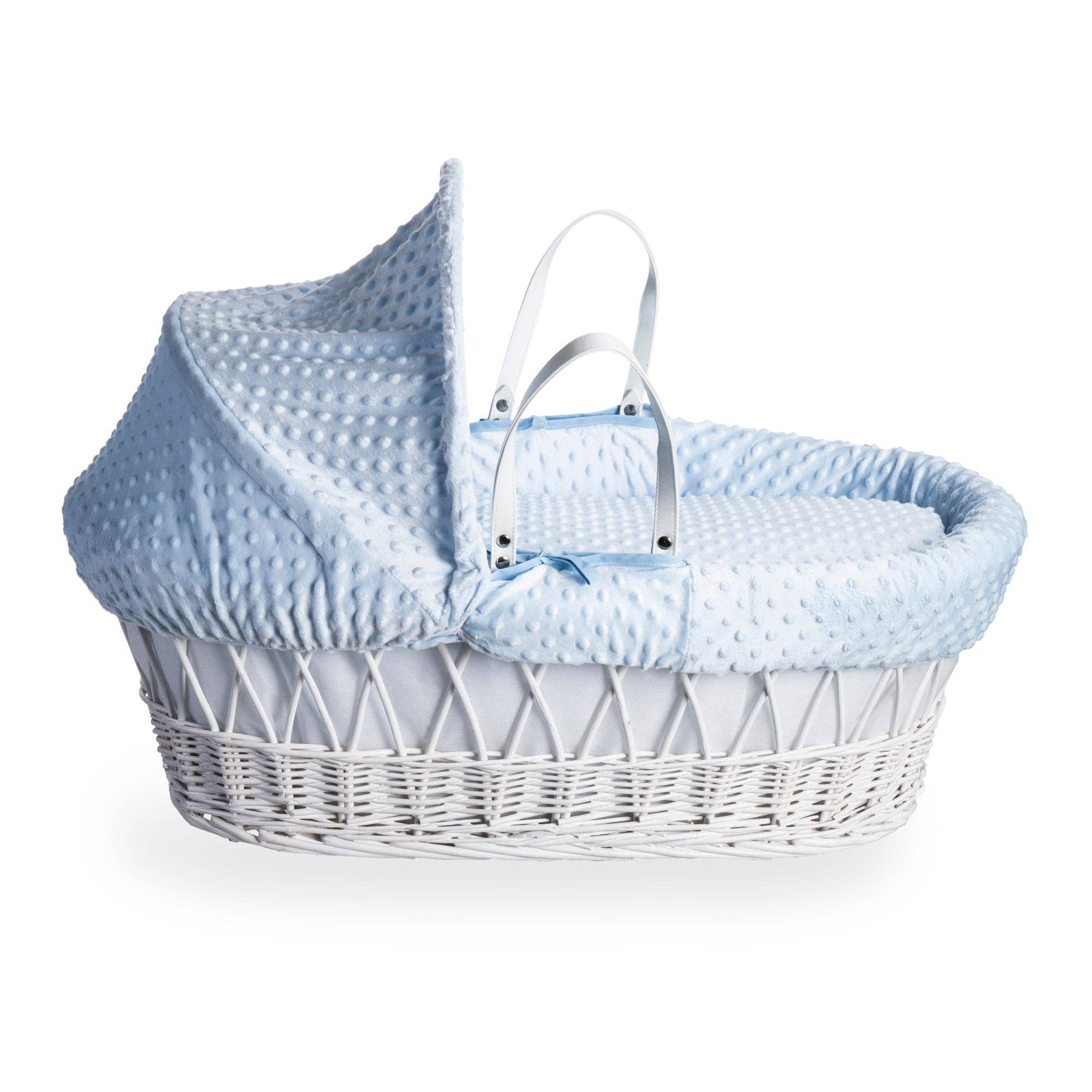 Clair De Lune - Wholesale Wieg - Baby - Kuiltje witte rieten Moses mand5