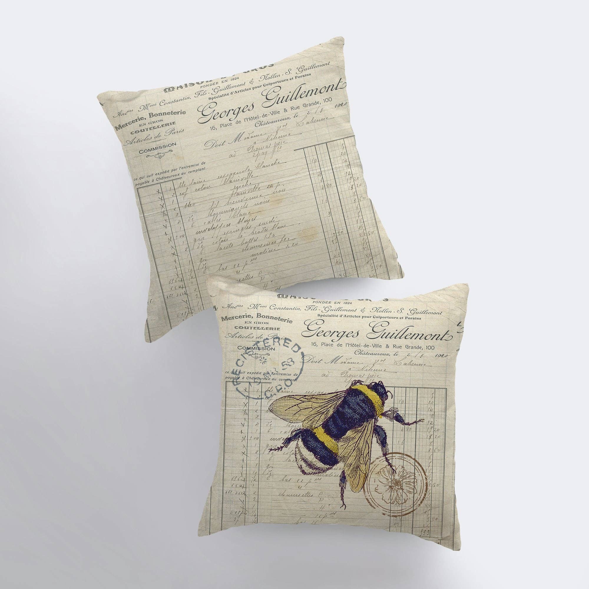 UniikPillows - Vendita all'ingrosso Fodera cuscino decorativo - Ape | Honey Bee | Federa per cuscino | decorazione della casa | Bumble Bee | insetti | decorazione estetica della stanza | decorazione rustica | regalo3