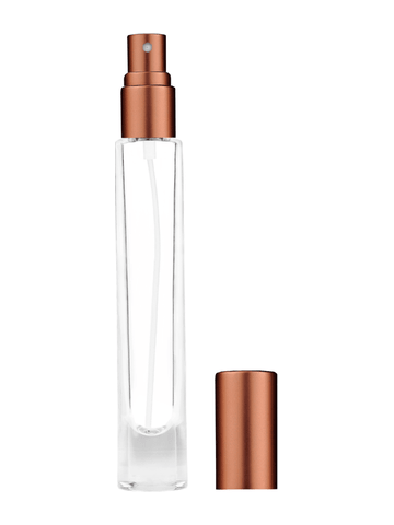 Best Bottles - Vente Flacon pulvérisateur - Grande bouteille en verre cylindrique transparente avec pulvérisateur - 9 ml4