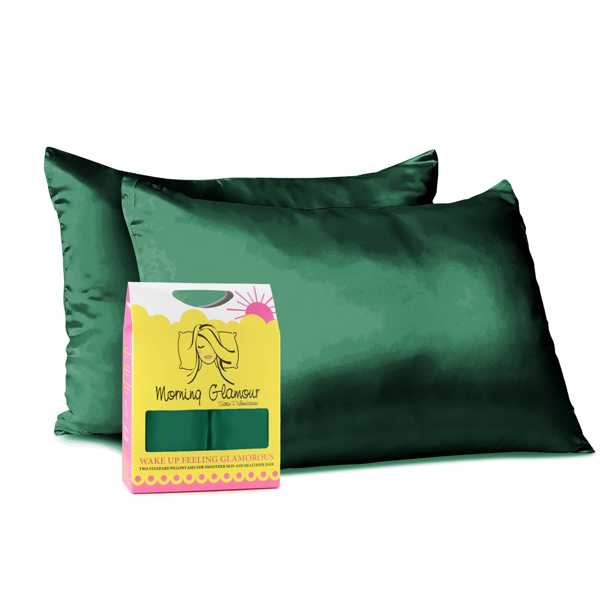 Morning Glamour – wholesale Bedding pillowcase/sham – Signature 2PK Satin Pillowcase- STANDARD/QUEEN59