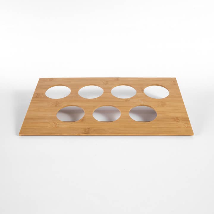 Solaris Tea / Good Earth Goods e.K. - Wholesale Retailer Display - Food & Drink - Bamboo display for our be better chakra teas1