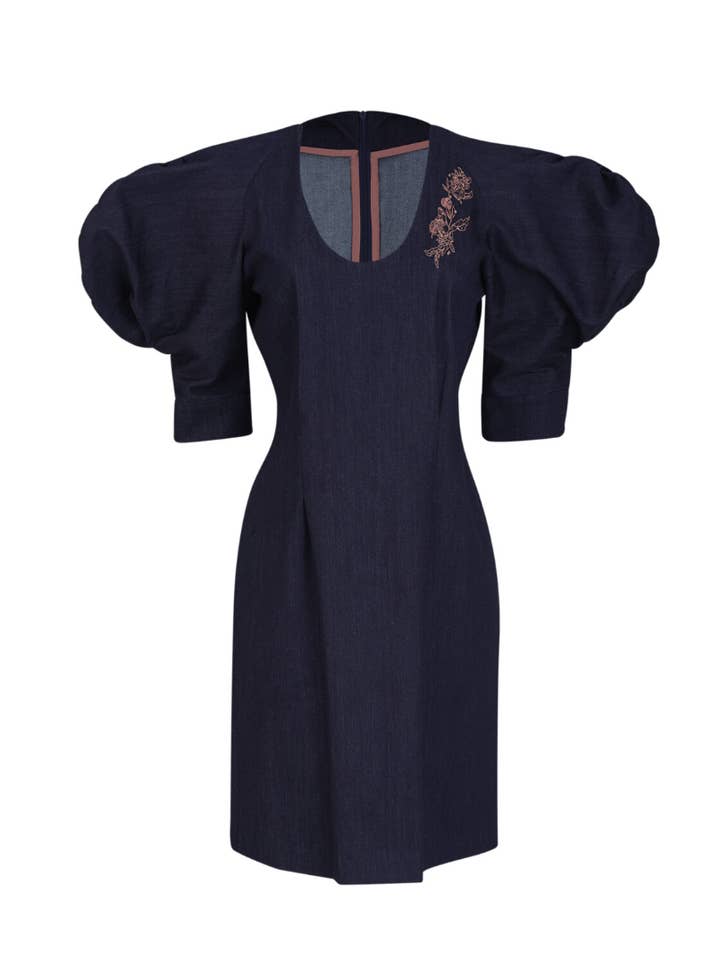 VESTIDO VAQUERO SINU para venta al por mayor de Casa Velasquez