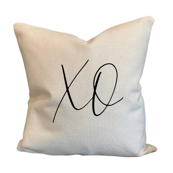 Kissenbezug zum Valentinstag, Dekoration zum Valentinstag, Wohndekor zum Valentinstag, Bauernhausdekor, Sackleinen, Valentinstagsgeschenk für sie für den Großhandel von Range Road Home