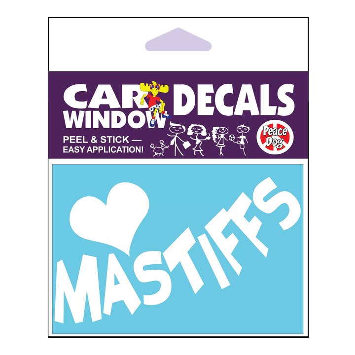 Mastiffs Vinyl Decal for wholesale by Imagine This Company