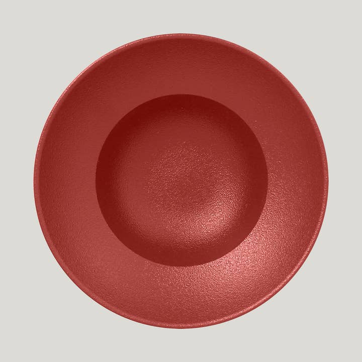 Neo Fusion Extra Deep Round Plate - Magma (10.25"D) for wholesale by RAK Porcelain USA